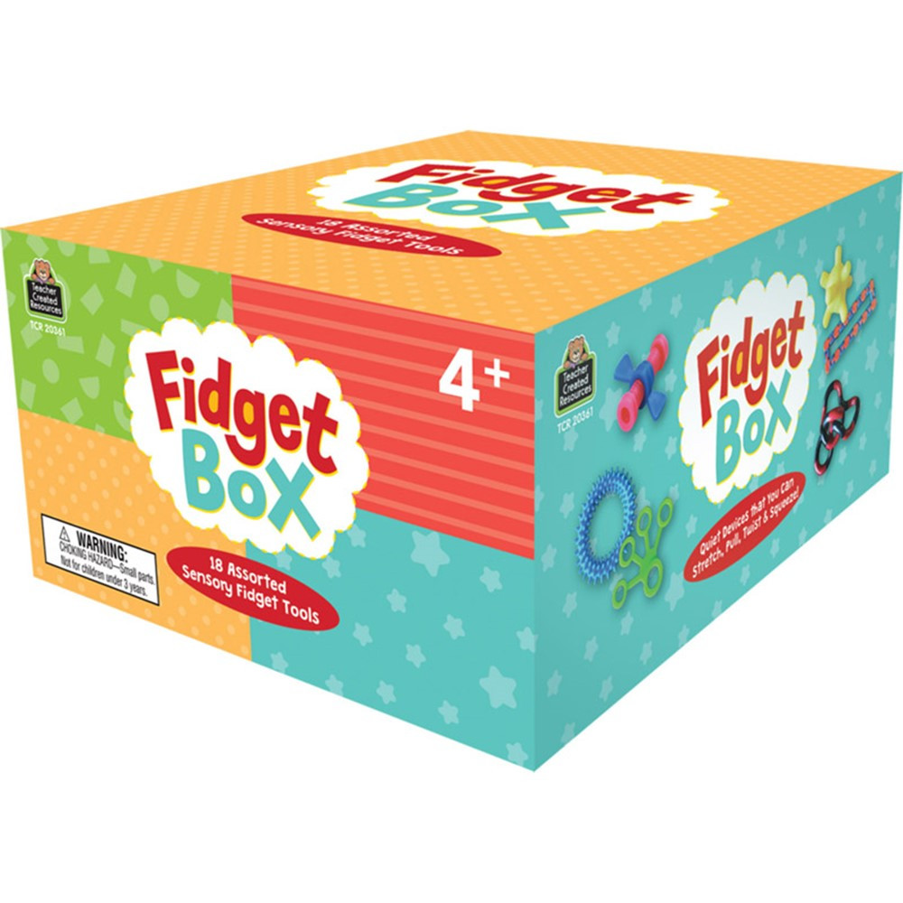 Fidget Box, 18 Pieces - TCR20361 | Teacher Created Resources | Novelty