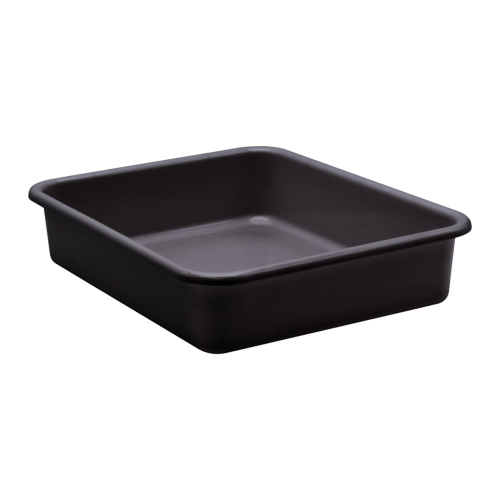 Black Large Plastic Letter Tray - TCR20434 | Teacher Created Resources | Storage Containers