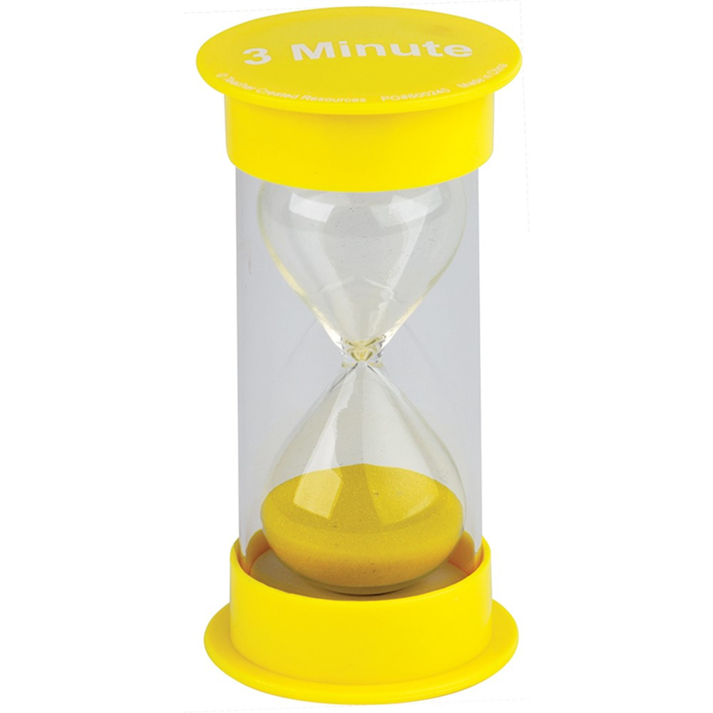 TCR20759 - 3 Minute Sand Timer Medium in Sand Timers