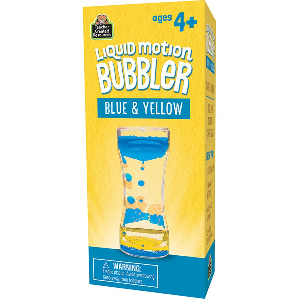 Blue & Yellow Liquid Motion Bubbler - TCR20965 | Teacher Created Resources | Novelty