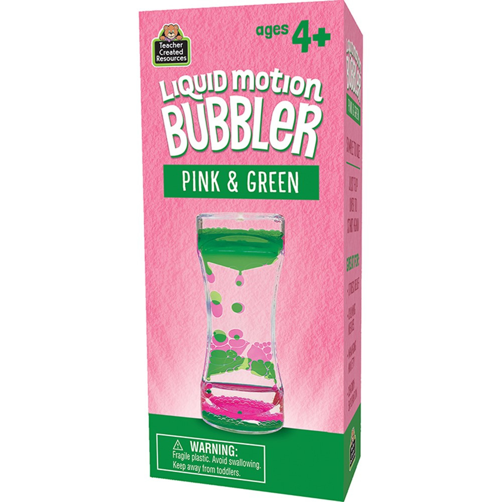 Pink & Green Liquid Motion Bubbler - TCR20967 | Teacher Created Resources | Novelty
