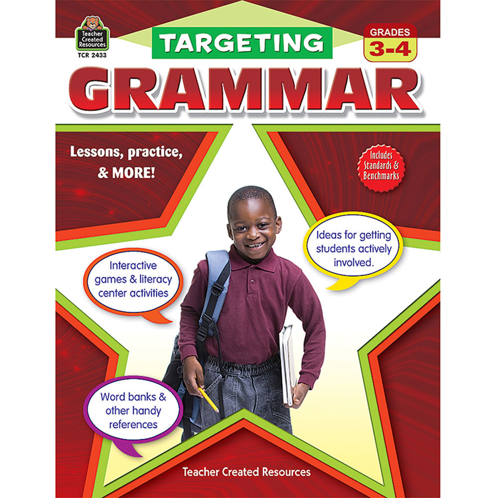 Gr　3-4　Created　Resources　TCR2433　Grammar　Targeting　Teacher