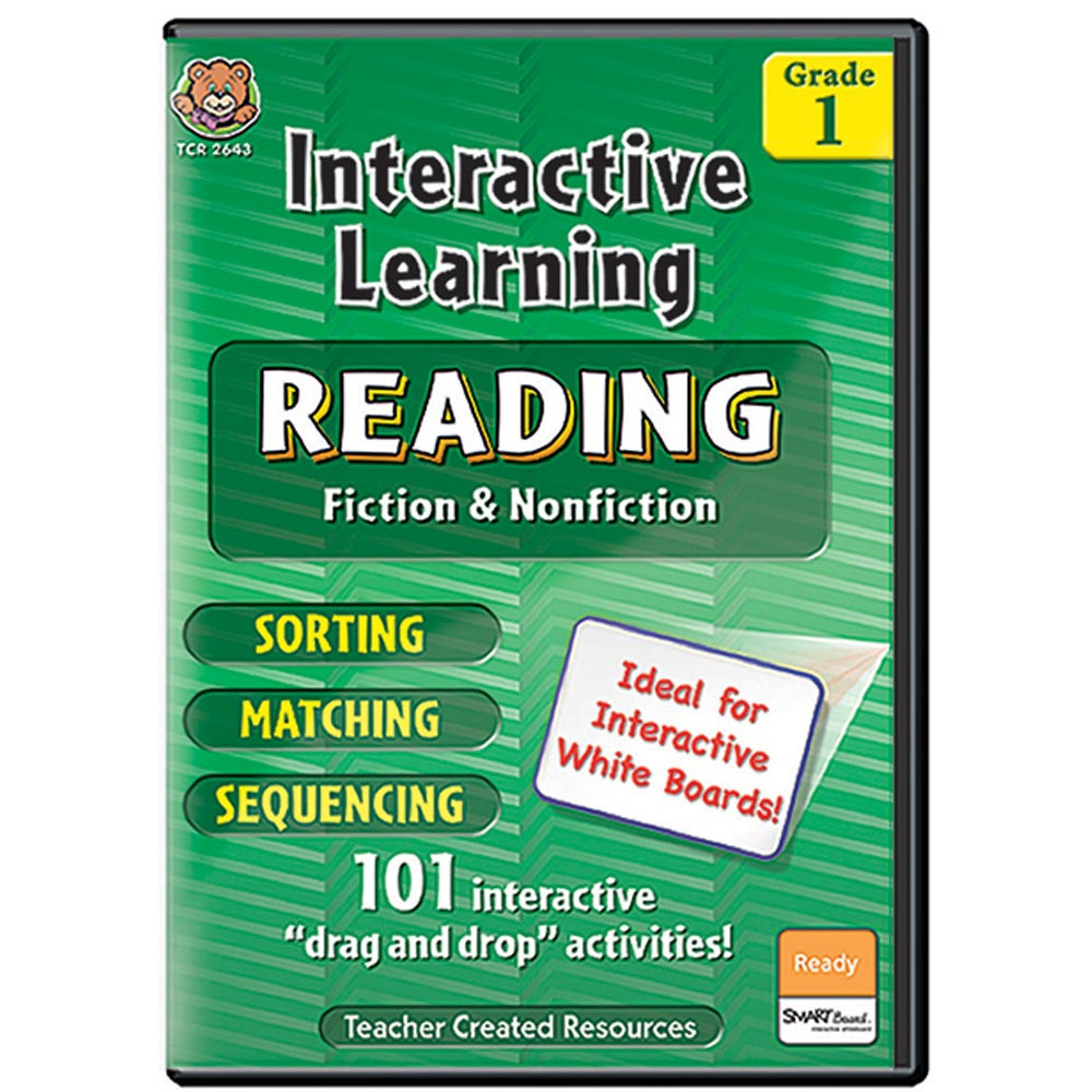 TCR2643 - Interactive Learning Reading Games Gr 1 in Language Arts