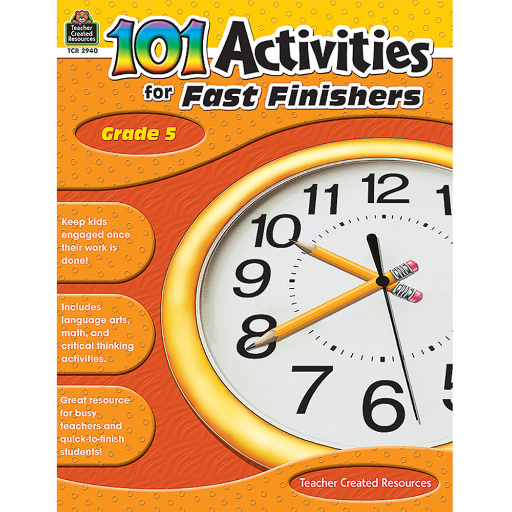 TCR2940 - Gr 5 101 Activities For Fast Finishers in Skill Builders