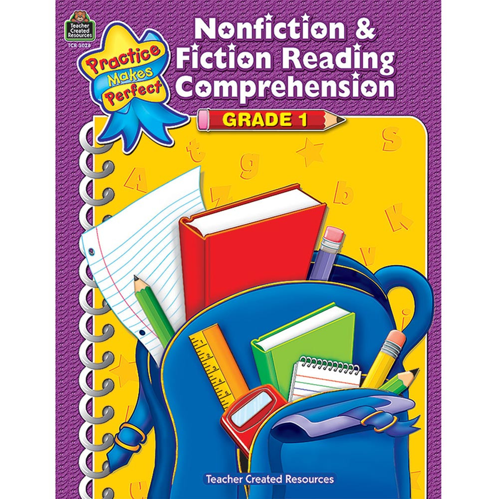 TCR3028 - Pmp Nonfiction & Fiction Reading Comprehension Gr 1 in Comprehension