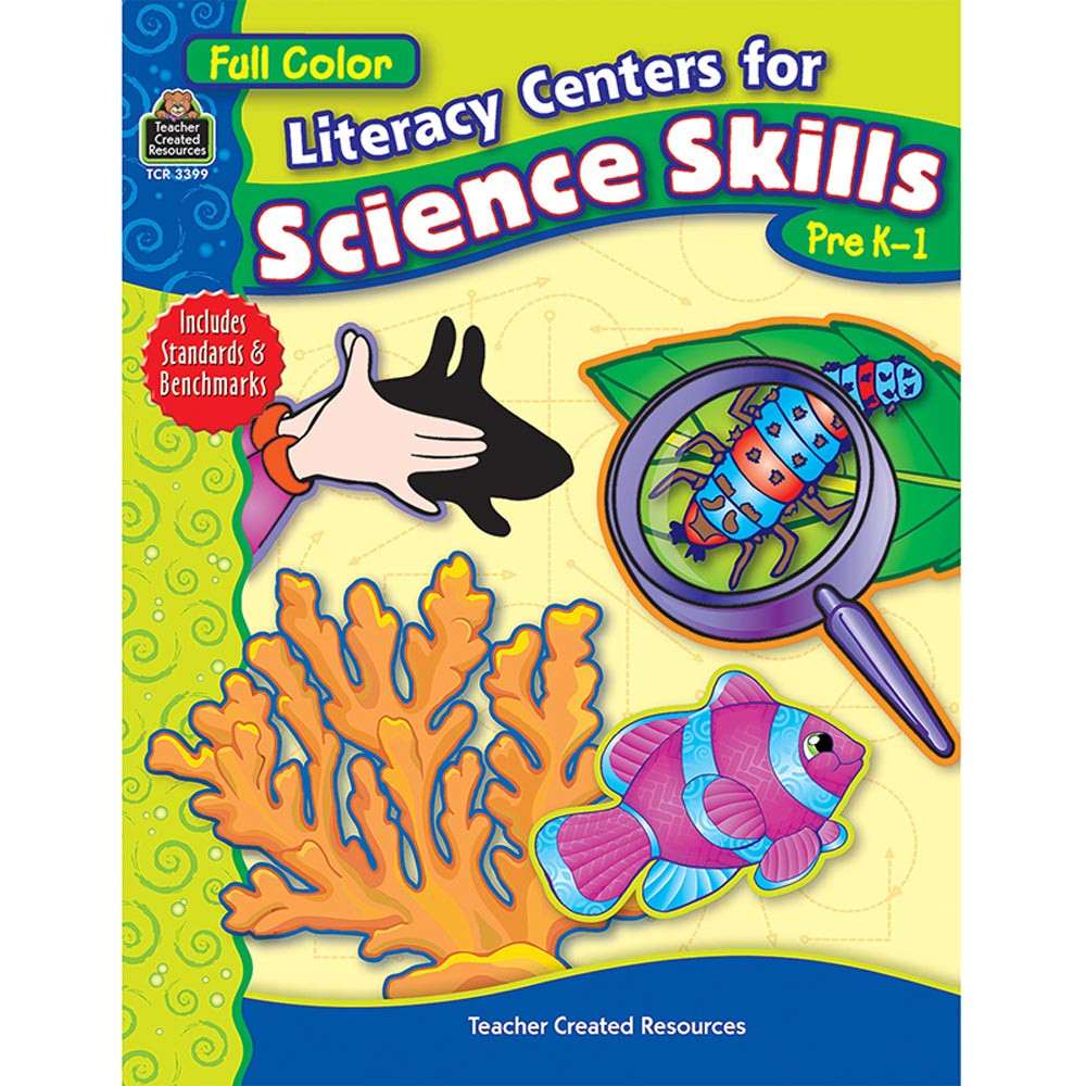 TCR3399 - Literacy Centers For Science Skills in Cross-curriculum Resources