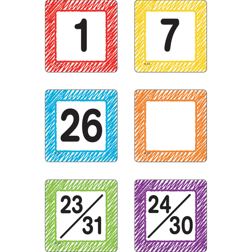 TCR3426 - Scribble Calendar Days in Calendars