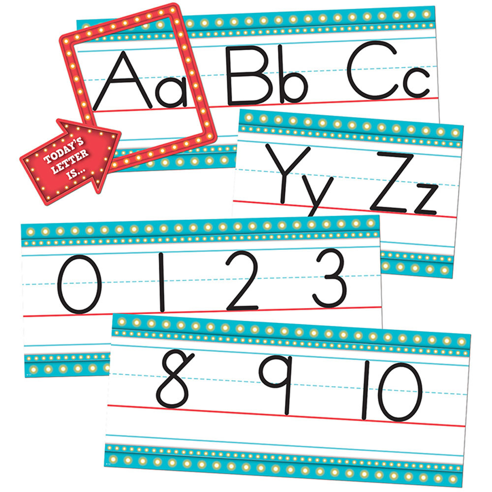 Marquee Alphabet Line - TCR3548 | Teacher Created Resources