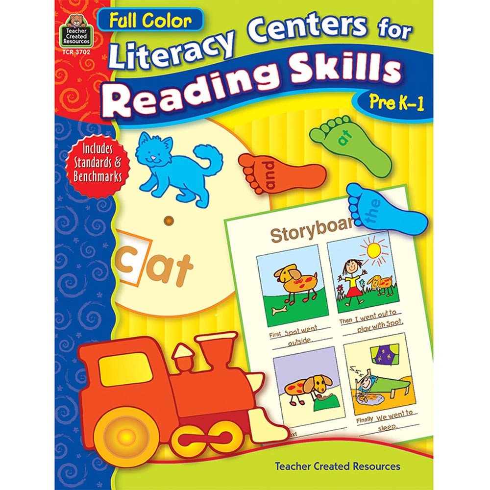 TCR3702 - Lit Center For Reading Skills Pk-1 in Activities