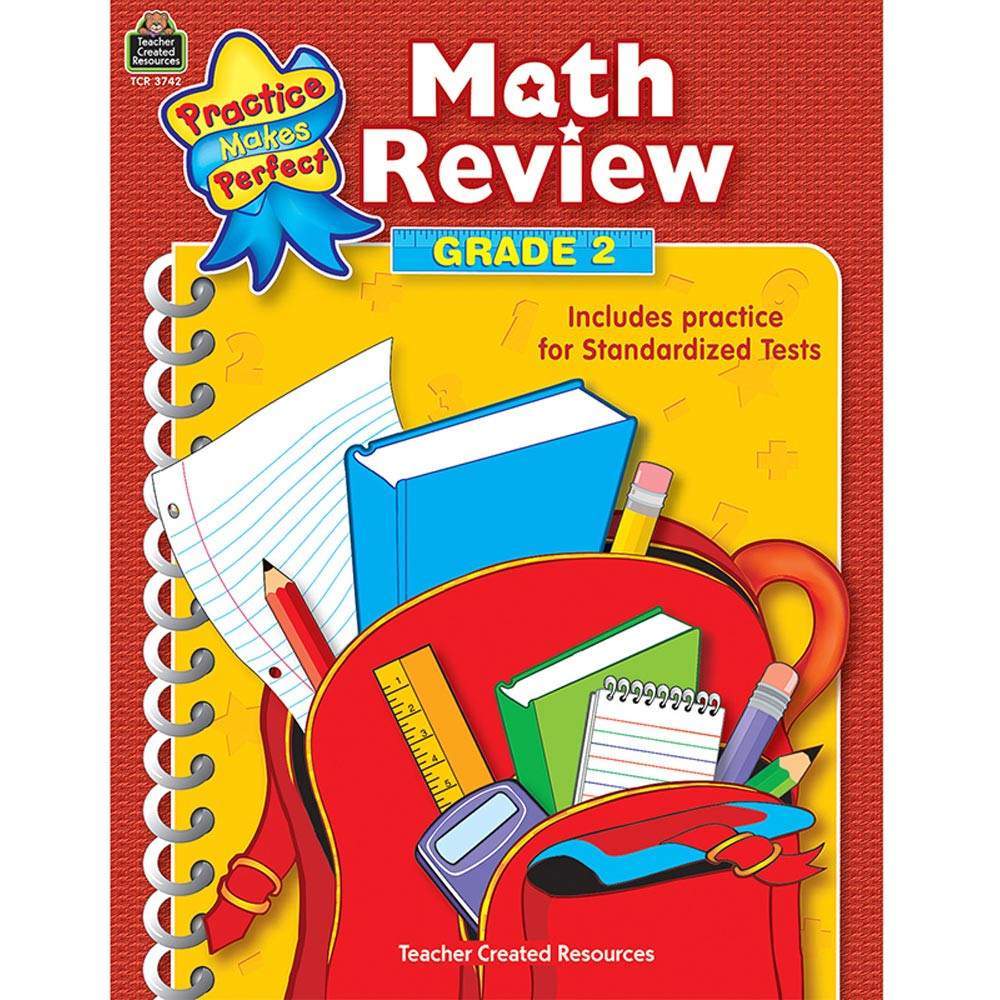 TCR3742 - Math Review Gr 2 Practice Makes Perfect in Activity Books