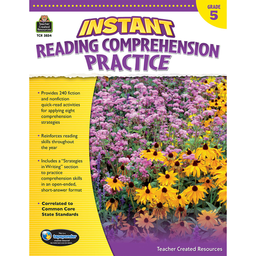 TCR3834 - Instant Reading Gr 5 Comprehension Pratice in Comprehension