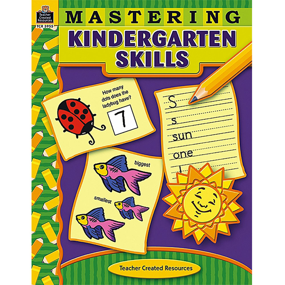 TCR3955 - Mastering Kindergarten Skills in Skill Builders