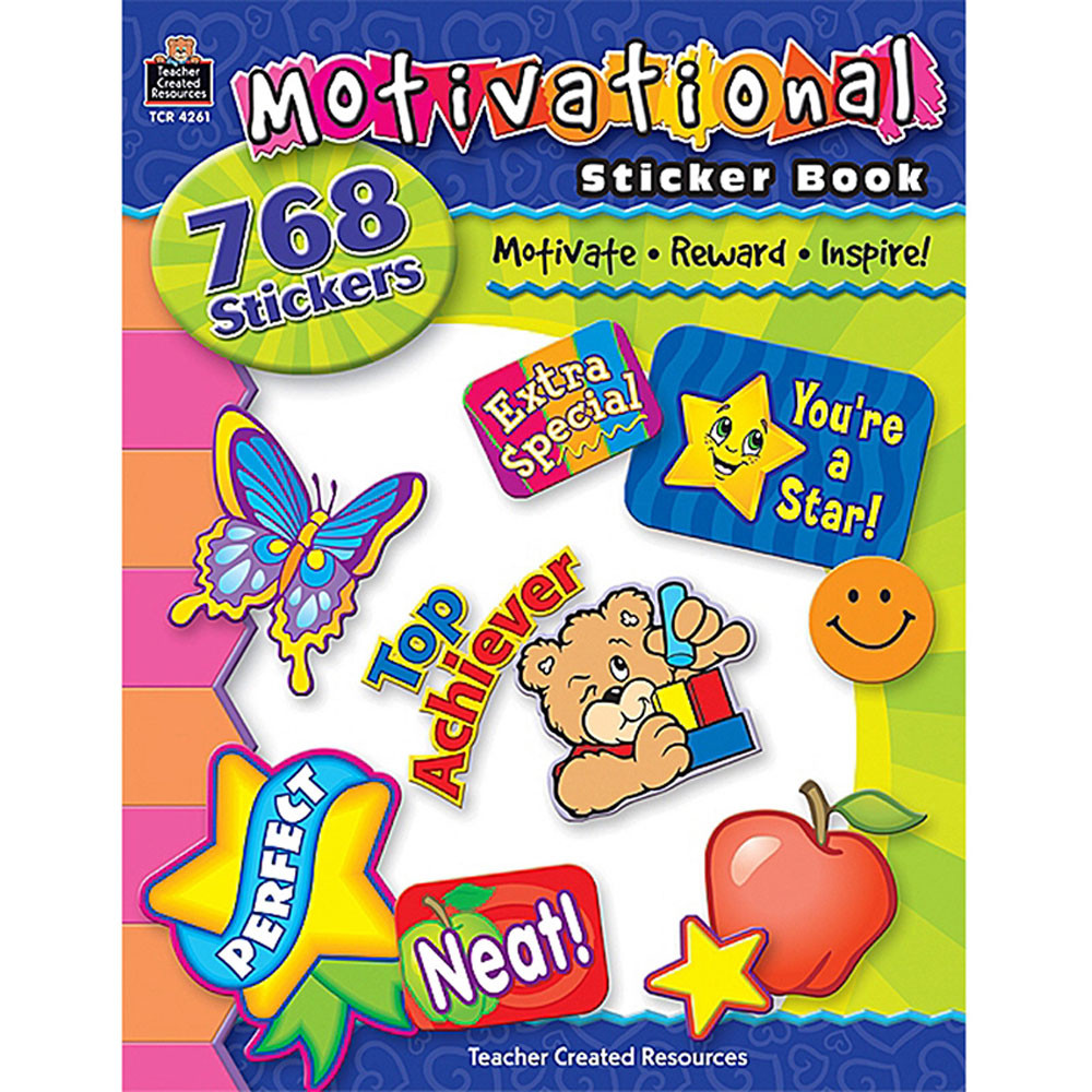 TCR4261 - Motivational Sticker Book in Stickers