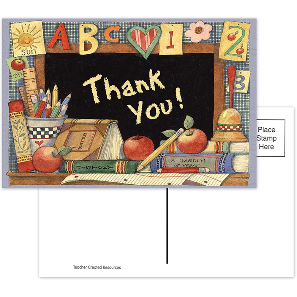 TCR4812 - Susan Winget Thank You Postcards in Postcards & Pads