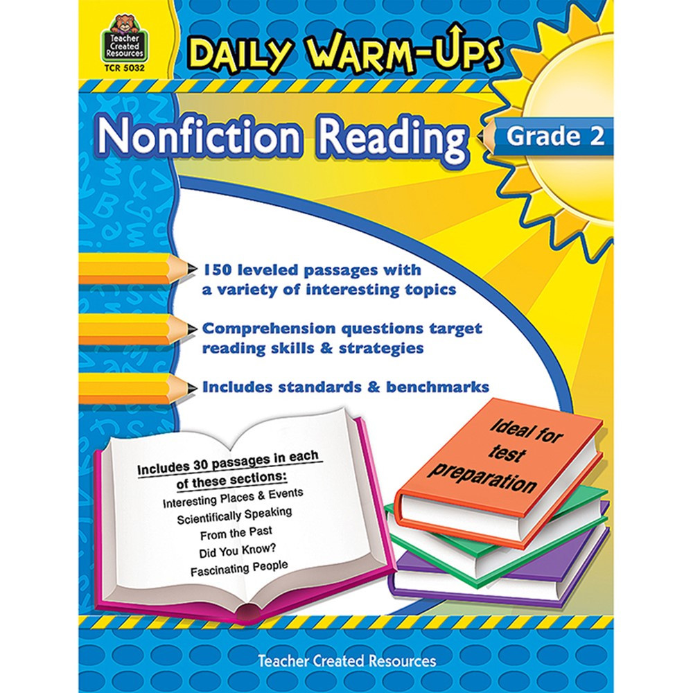 TCR5032 - Daily Warm Ups Gr 2 Nonfiction Reading in Reading Skills