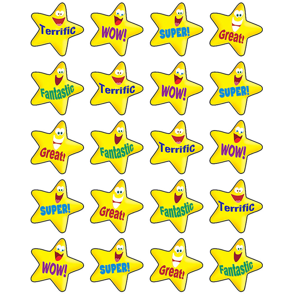 TCR5126 - Encouraging Stars Stickers in Stickers