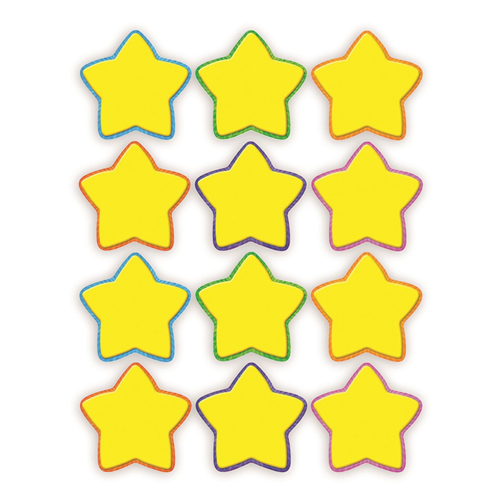 TCR5130 - Yellow Stars Mini Accents in Accents