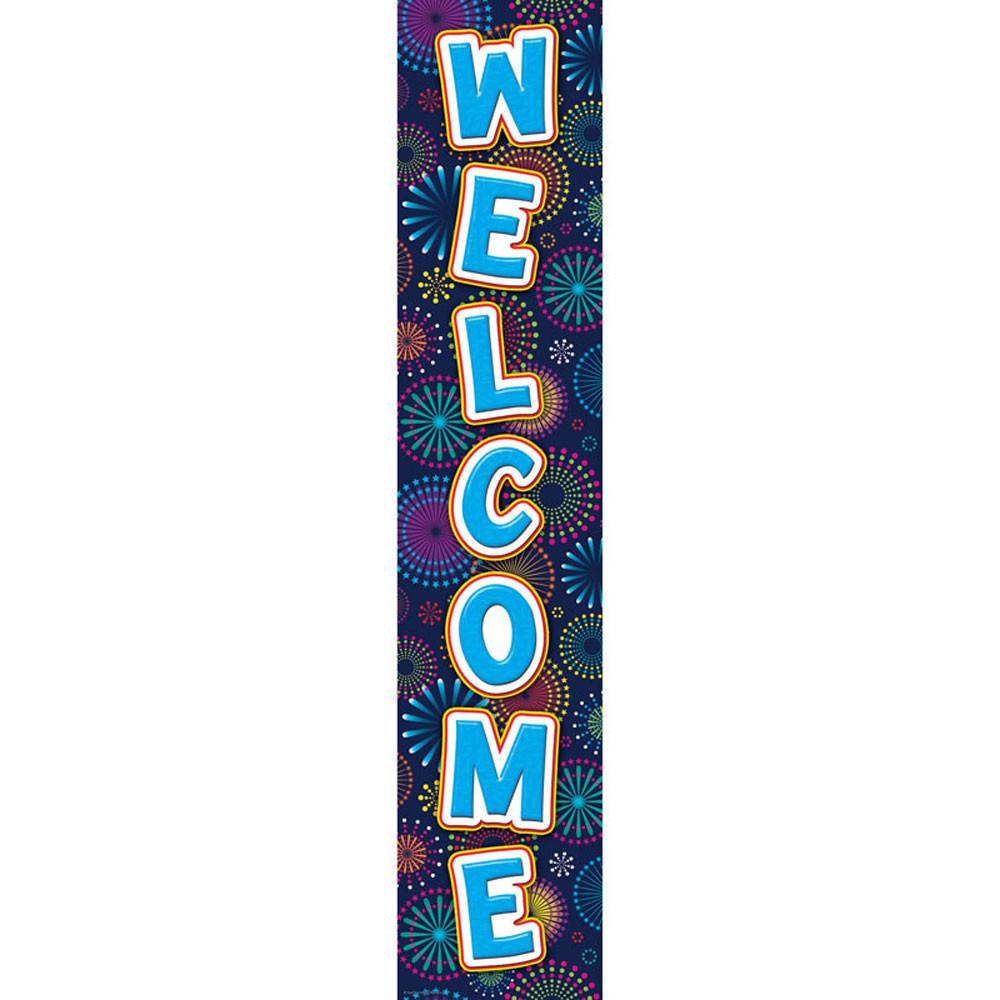 TCR5487 - Fireworks Welcome Banner in Banners