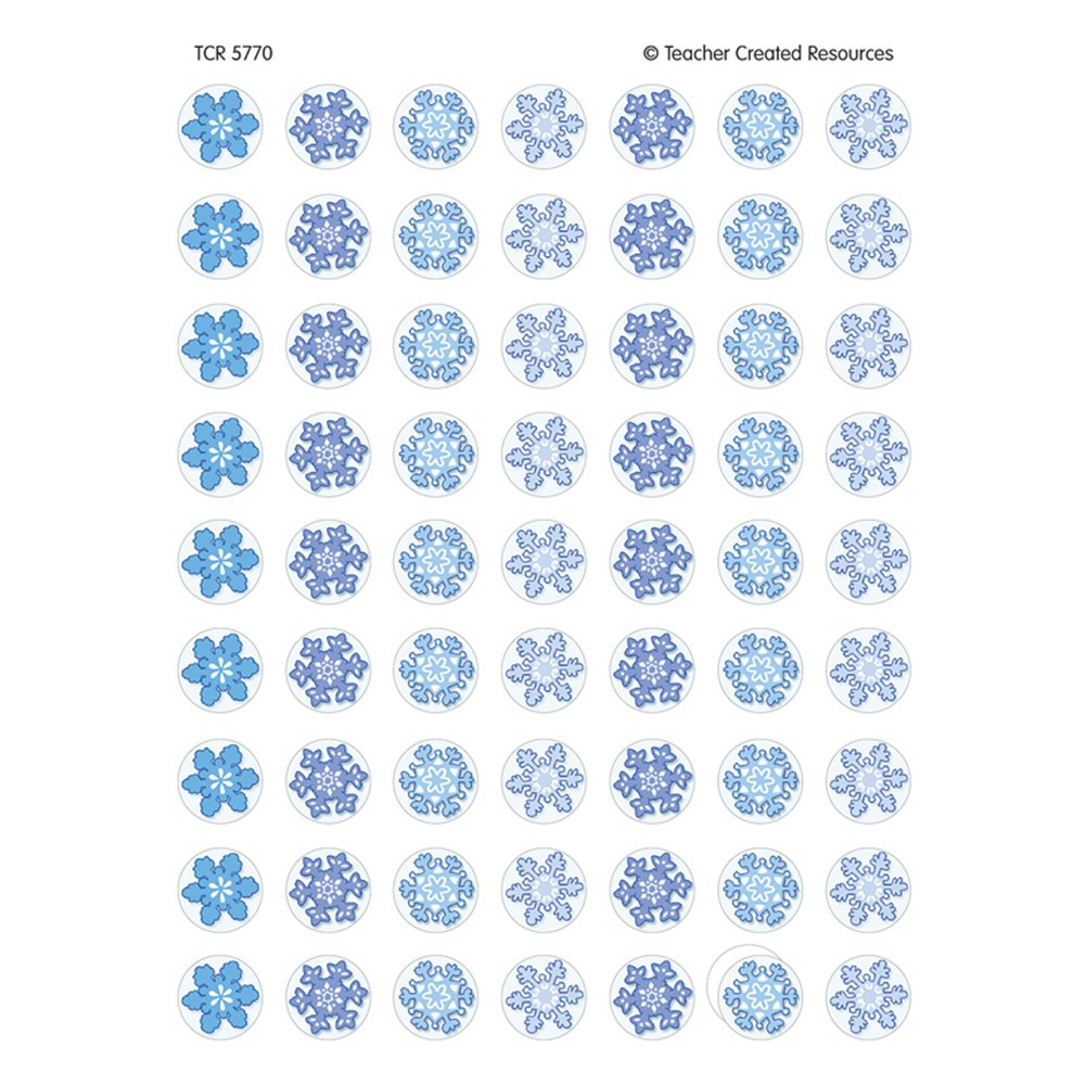 TCR5770 - Winter Mini Stickers 378 Stks in Holiday/seasonal