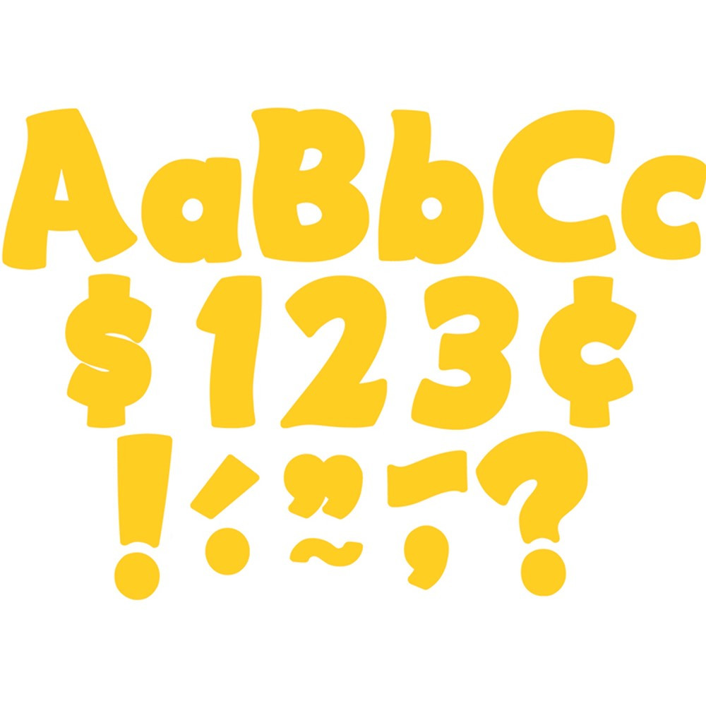 TCR5818 - Yellow Gold Funtastic 4 In Letters Combo Pack in Letters