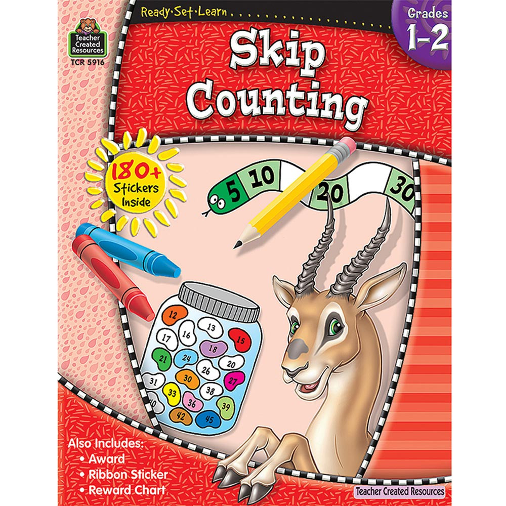 TCR5916 - Ready Set Learn Skip Counting Gr Gr 1-2 in Counting