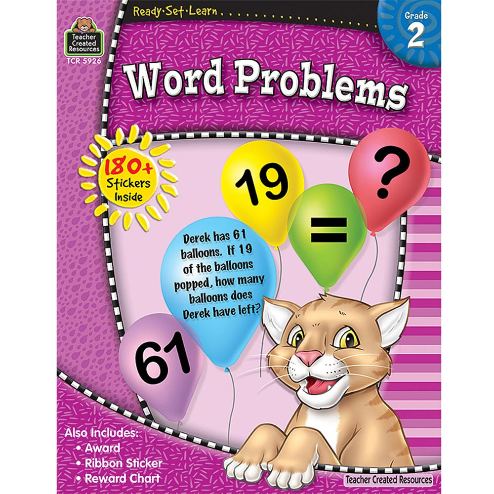 TCR5926 - Rsl Word Problems Gr 2 in Activities