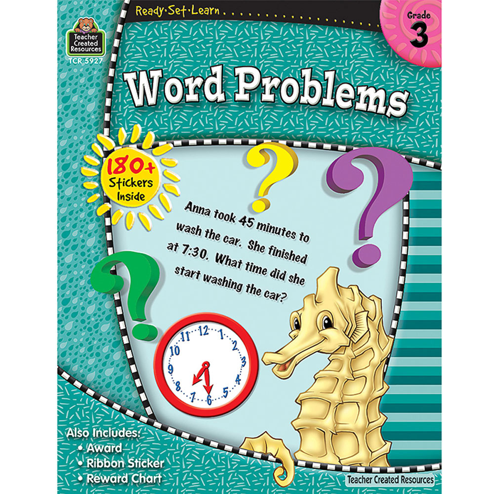 TCR5927 - Rsl Word Problems Gr 3 in Activities