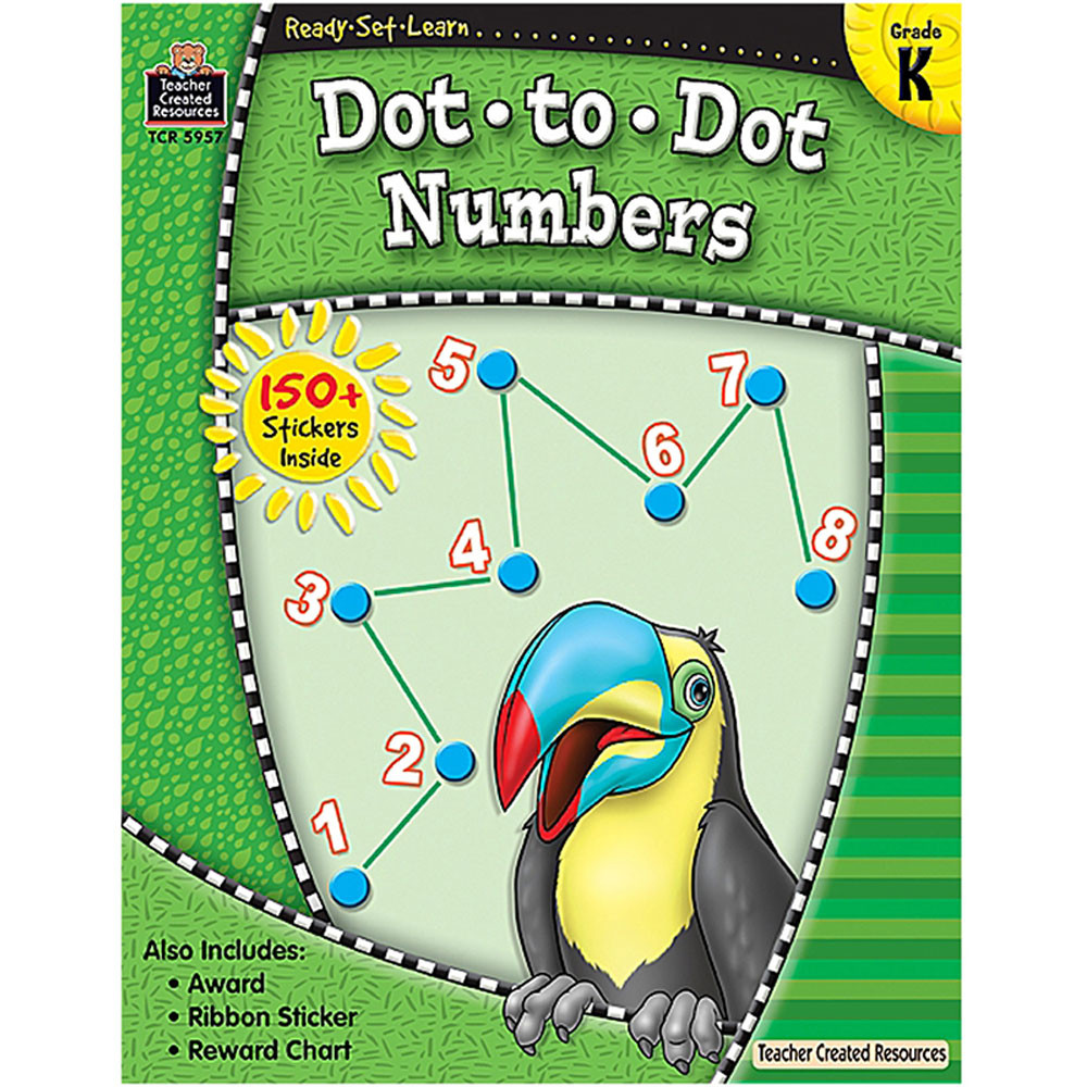 TCR5957 - Ready Set Learn Dot To Dot Numbers in Numeration