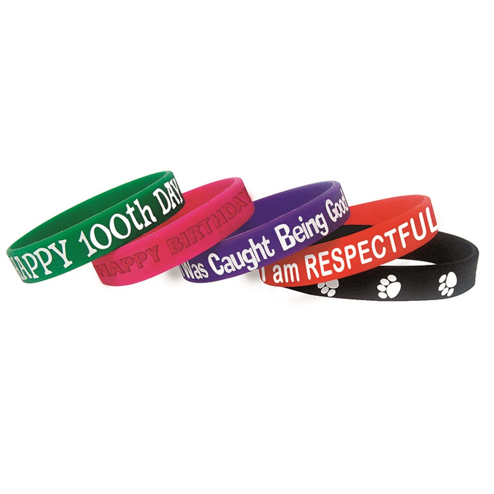 TCR6569 - Character Traits Wristbands in Novelty