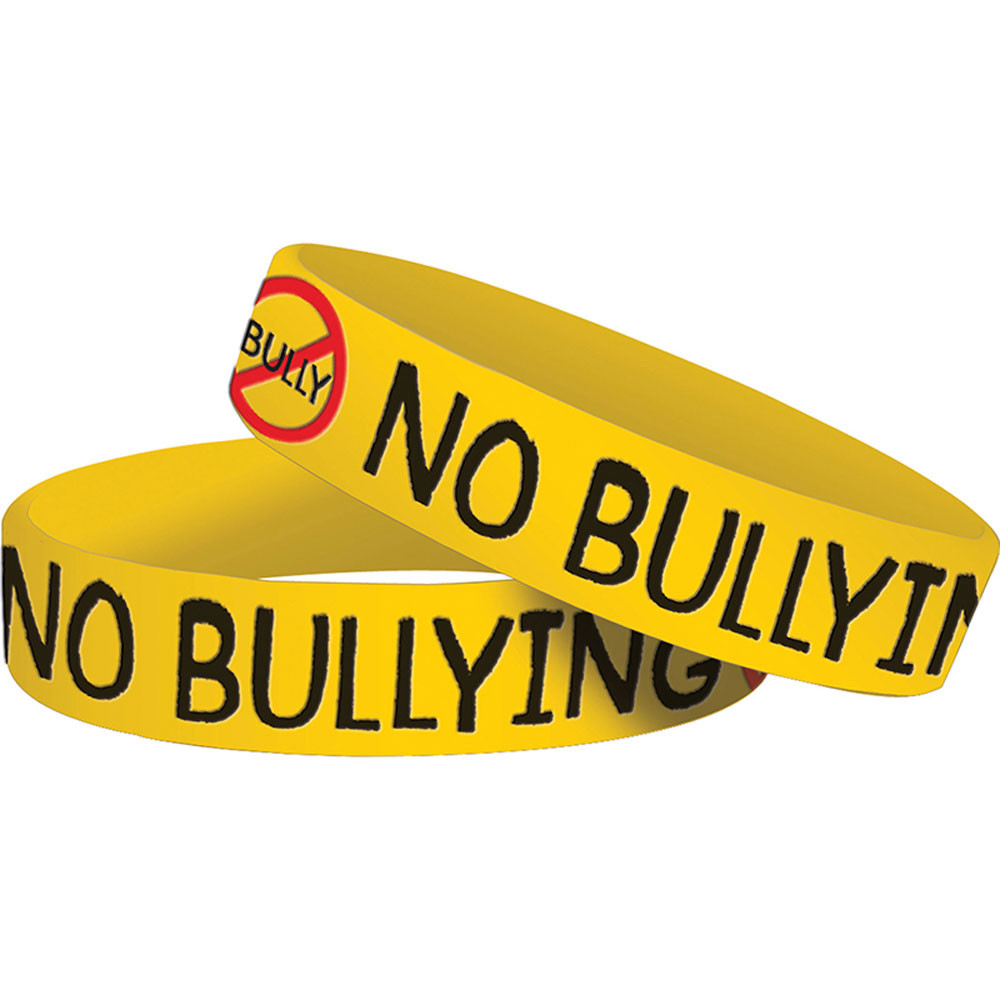 TCR6580 - No Bullying Wristbands 10 Pk in Novelty