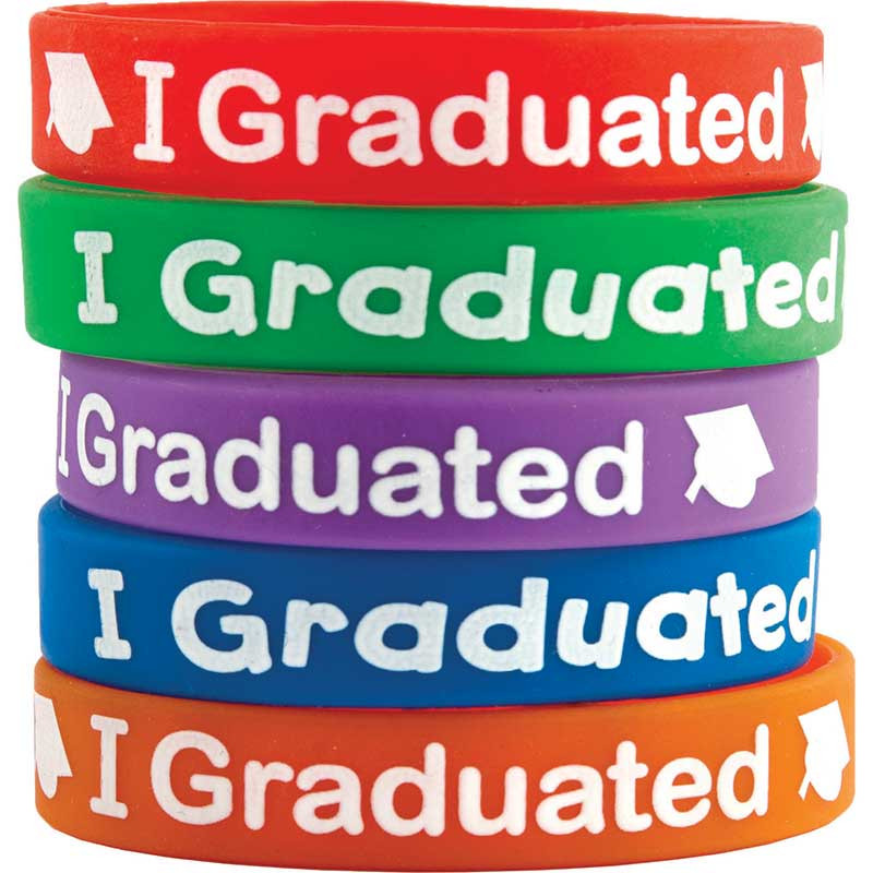 TCR6581 - I Graduated Wristbands in Novelty