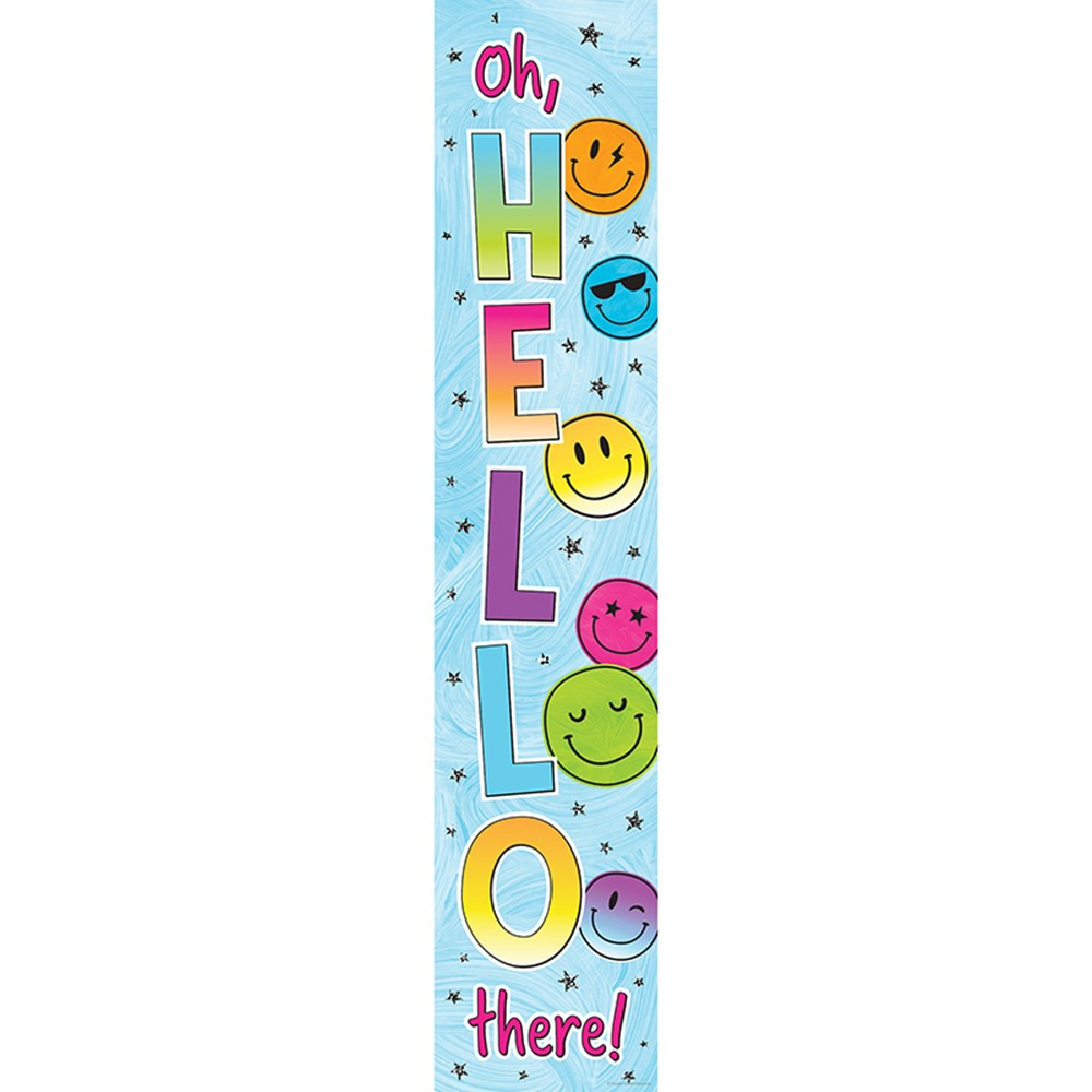 Brights 4Ever Oh, Hello There! Banner - TCR6930 | Teacher Created Resources | Banners