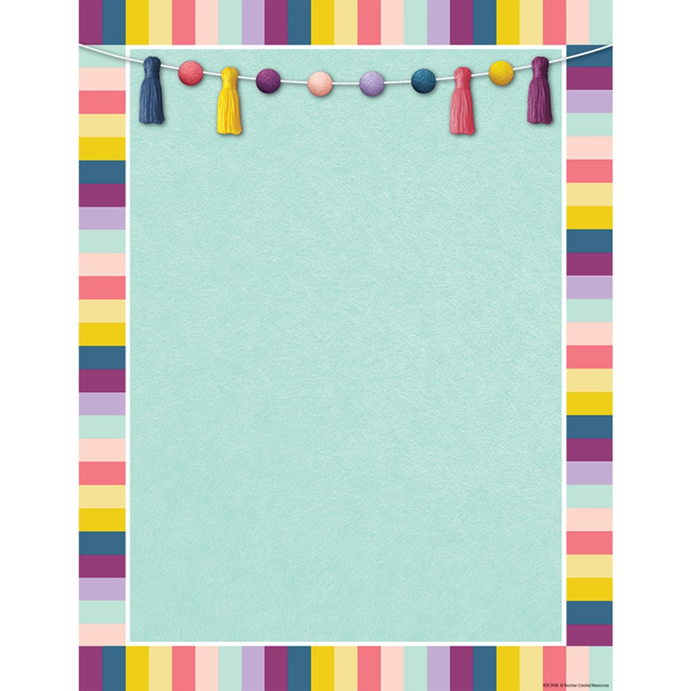 Oh Happy Day Blank Chart, 17 x 22" - TCR7448 | Teacher Created Resources | Classroom Theme"
