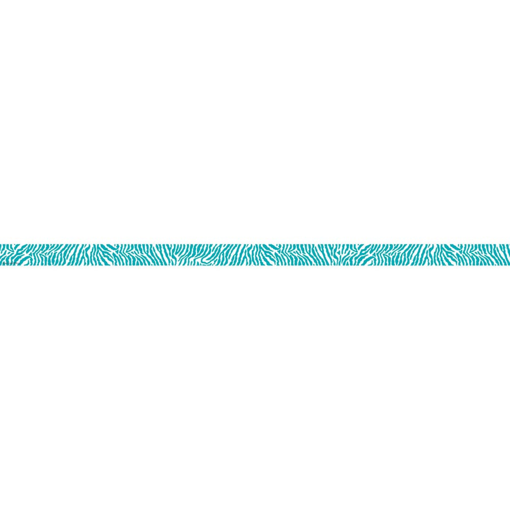 TCR77099 - Wild Moroccan Orange & Teal Ribbon Runners in Border/trimmer