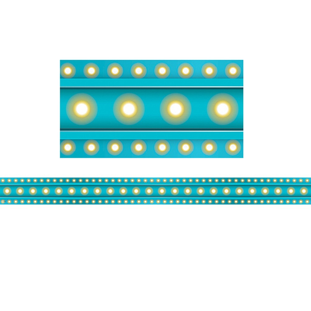 TCR77341 - Clingy Thingies Blue Marquee Border Light in Border/trimmer
