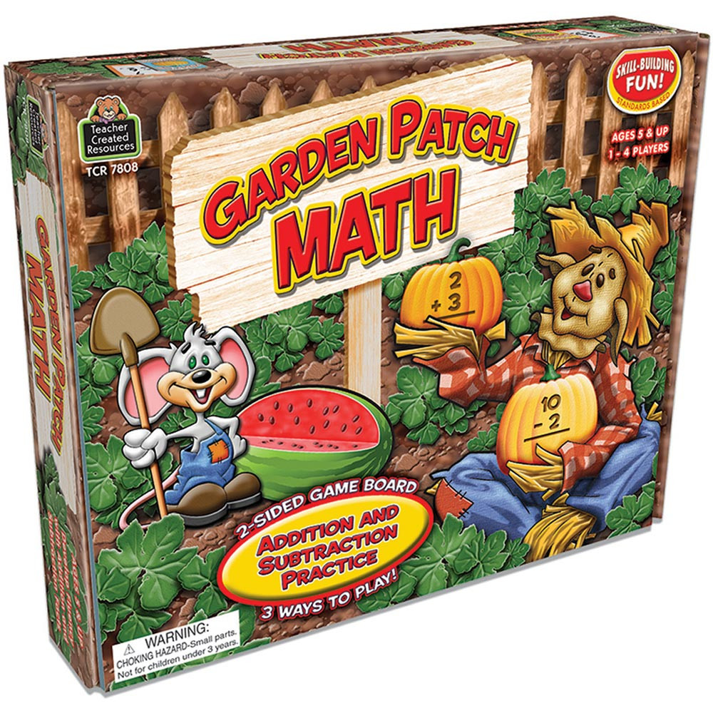 TCR7808 - Garden Patch Math Game in Math