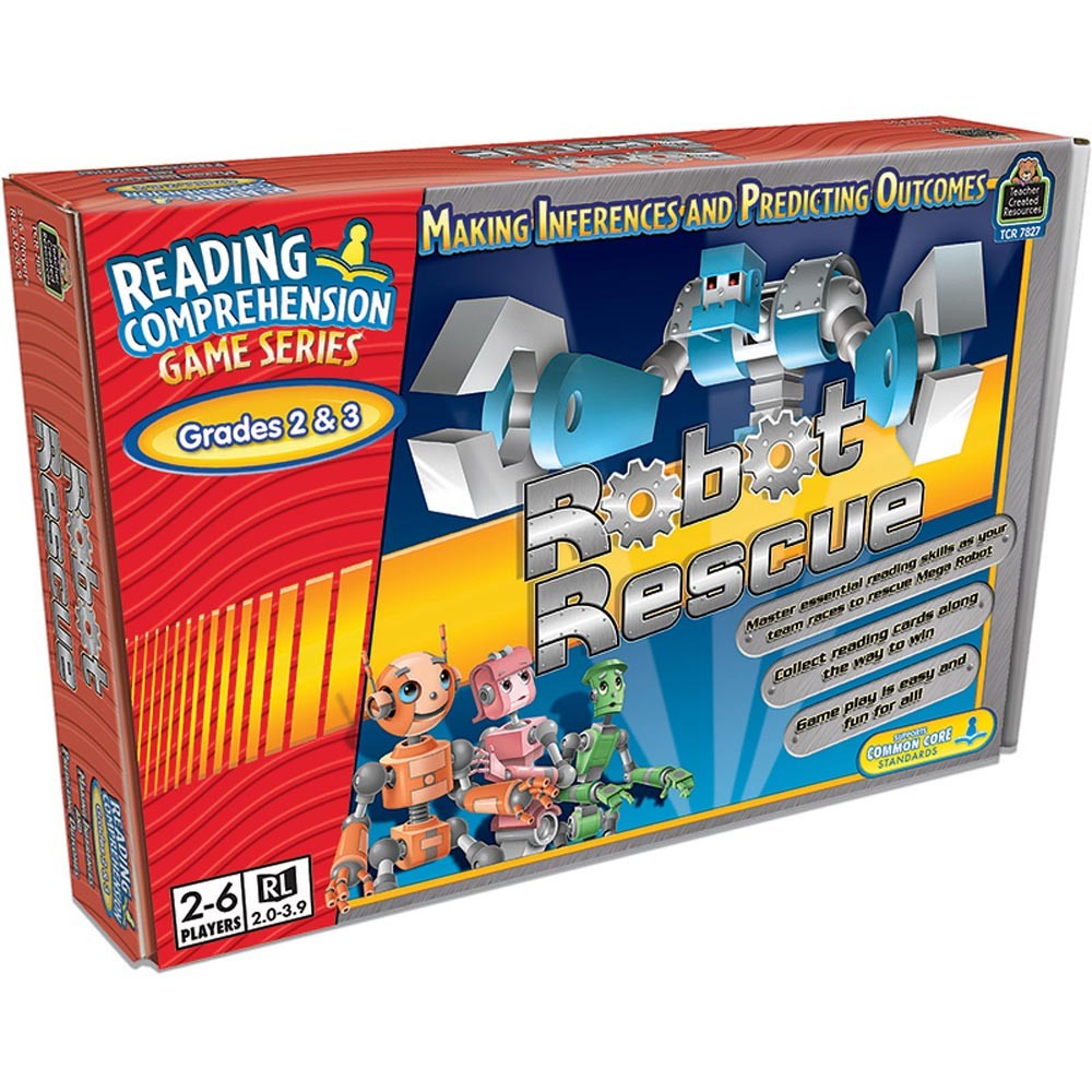 TCR7827 - Robot Rescue Gr 2-3 Making Inferences And Predicting Outcomes in Language Arts