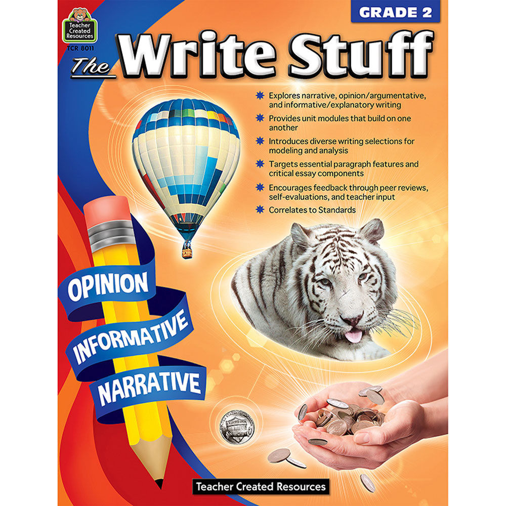 TCR8011 - The Write Stuff Grade 3 in Writing Skills