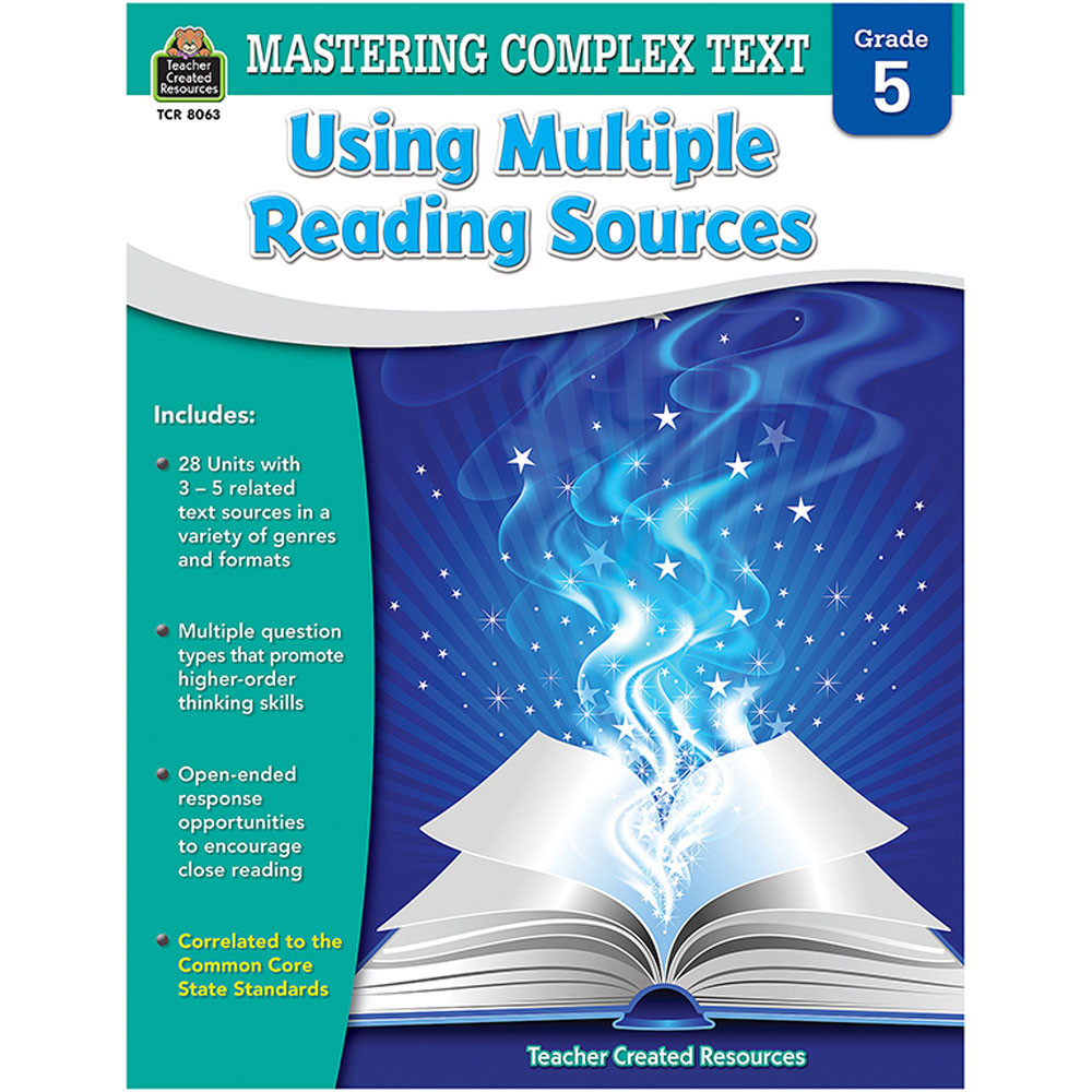 TCR8063 - Mastering Complex Text Gr 5 in Comprehension
