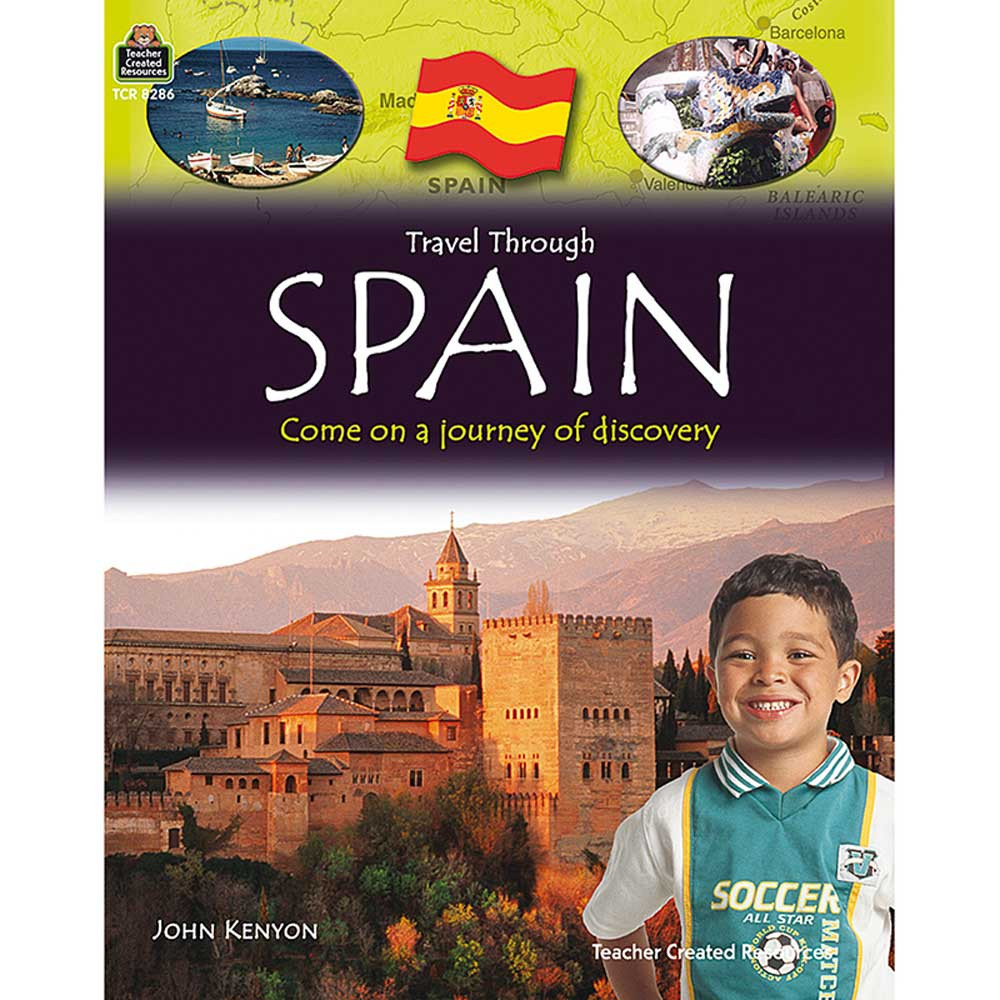 TCR8286 - Travel Through Spain Gr 3Up in Geography