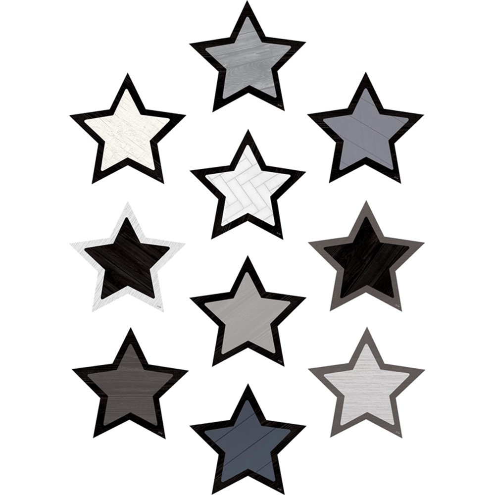 Modern Farmhouse Stars Accents, Pack of 30 - TCR8330 | Teacher Created Resources | Accents
