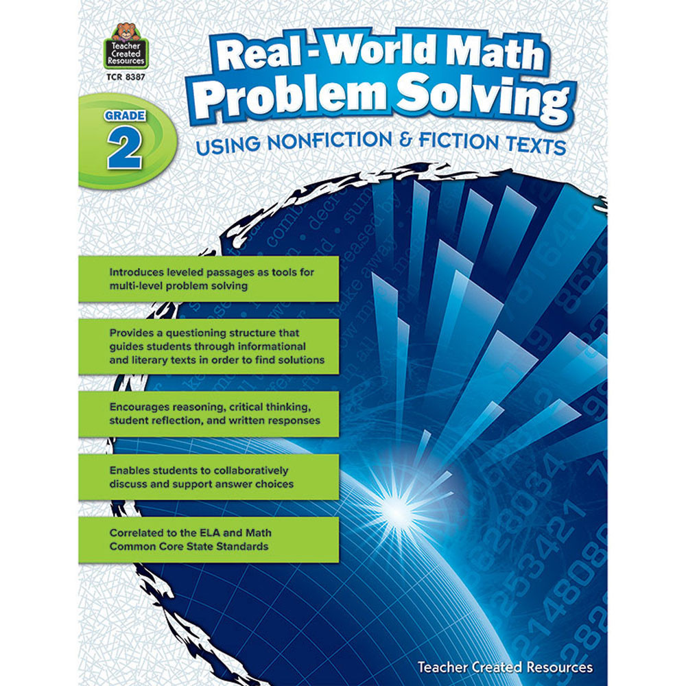 TCR8387 - Realworld Math Problem Solving Gr 2 in Activity Books