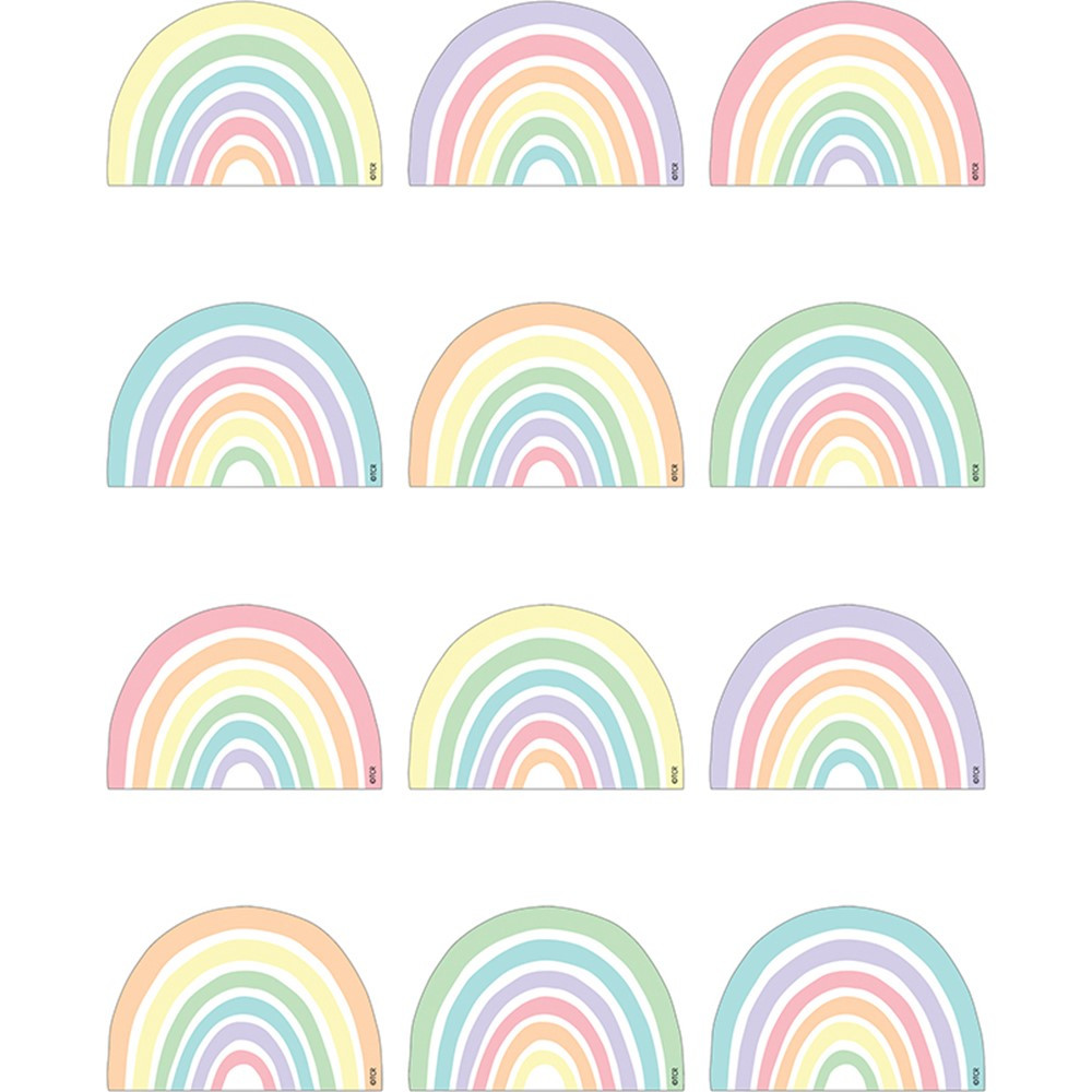 Patel Pop Rainbows Mini Accents, Pack of 36 - TCR8442 | Teacher Created Resources | Accents