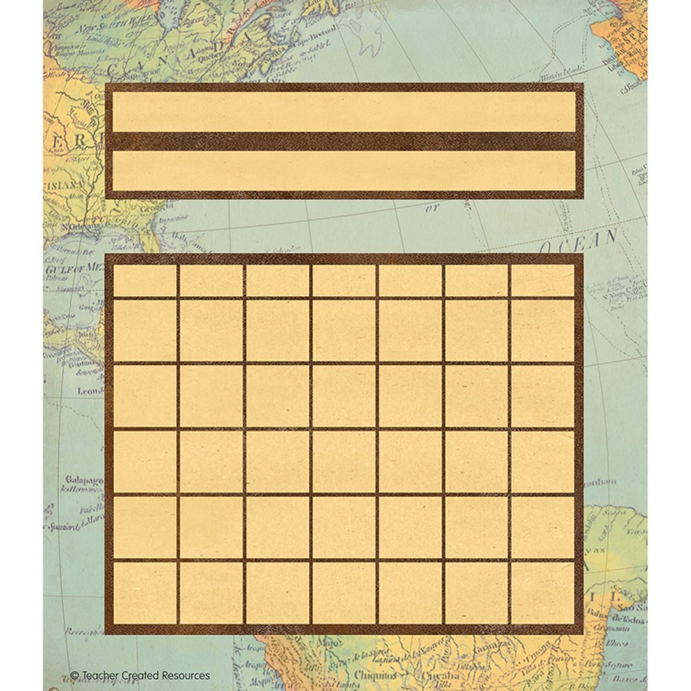 Travel the Map Incentive Charts, Pack of 36 - TCR8564 | Teacher Created Resources | Classroom Theme