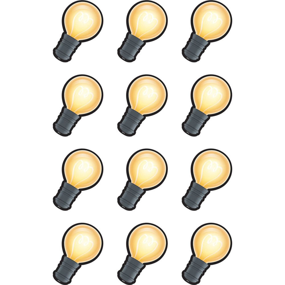 White Light Bulbs Mini Accents, Pack of 36 - TCR8597 | Teacher Created Resources | Accents