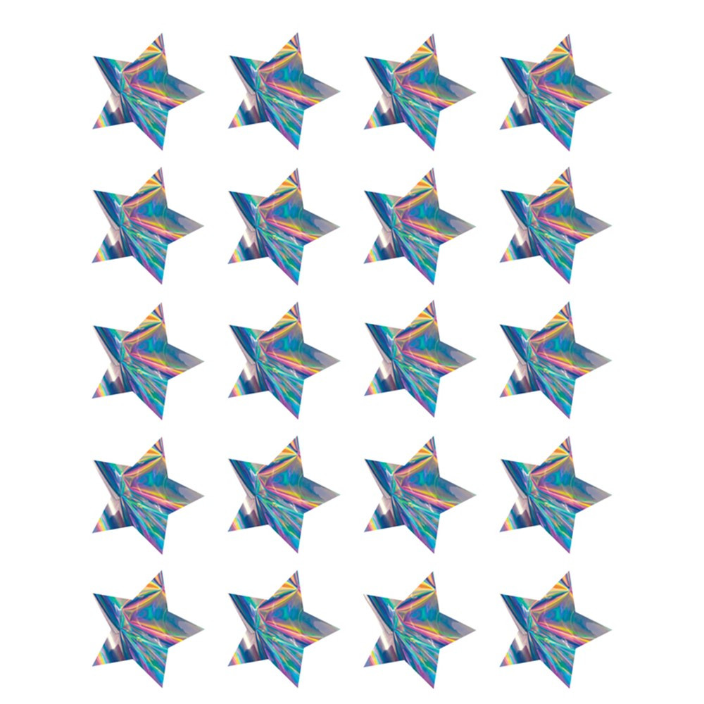 Iridescent Stars Stickers - TCR8705 | Teacher Created Resources | Stickers