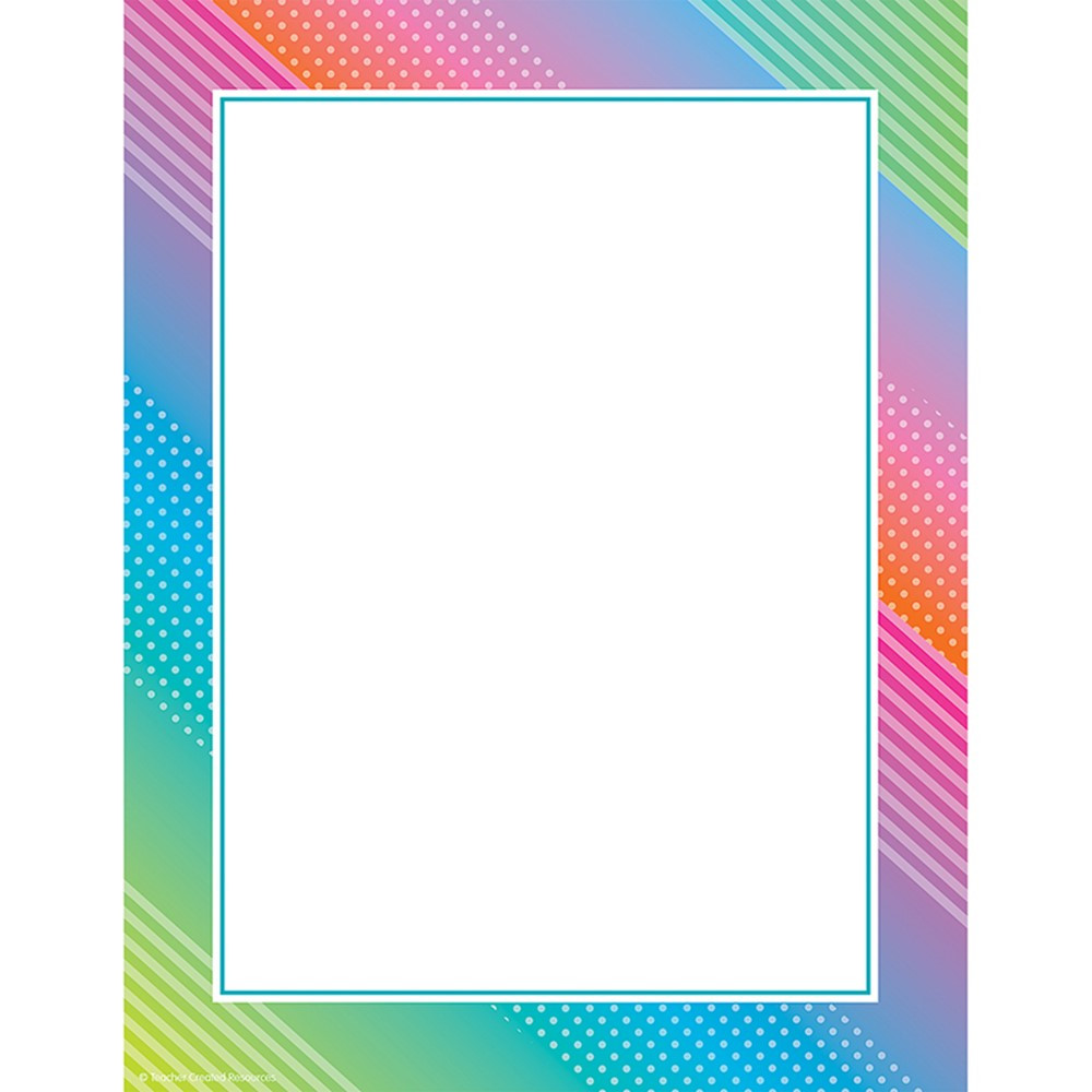 TCR8754 - Colorful Vibes Computer Paper in Design Paper/computer Paper