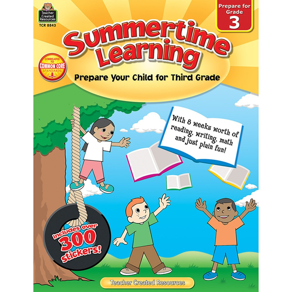 TCR8843 - Summertime Learning Gr 3 in Skill Builders