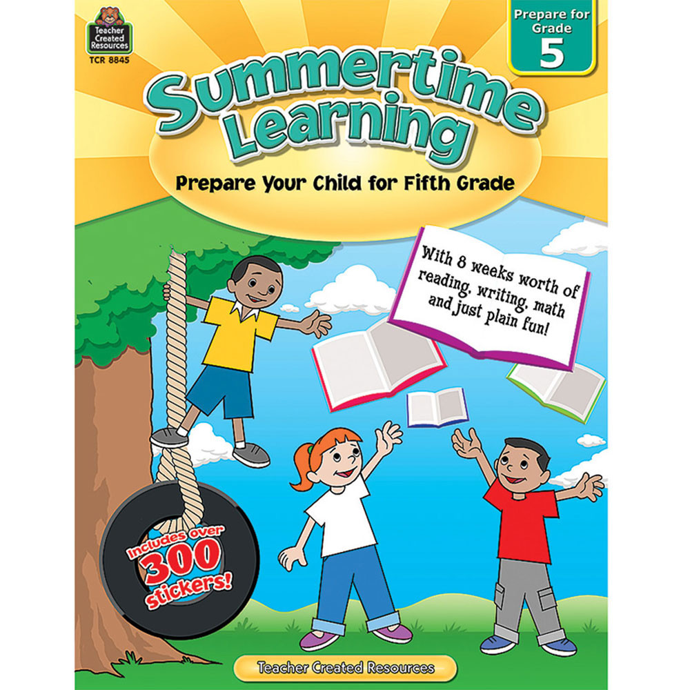 TCR8845 - Summertime Learning Gr 5 in Skill Builders