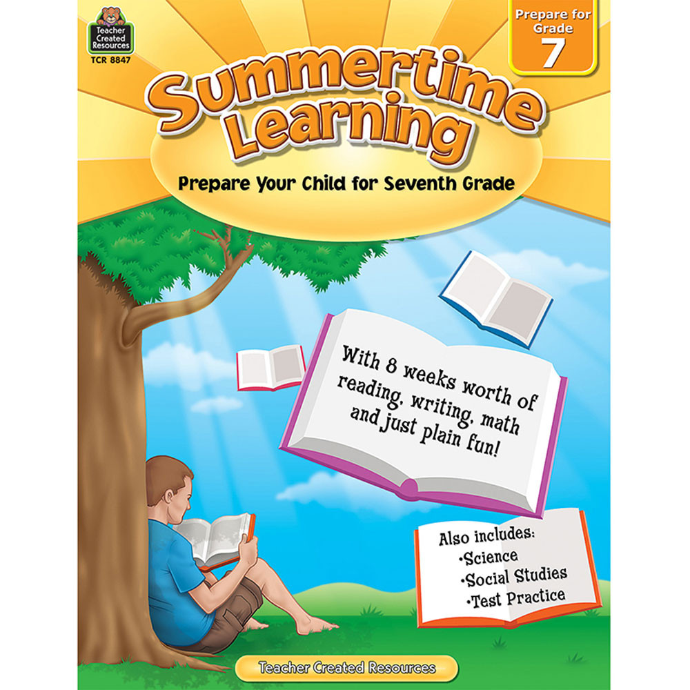 TCR8847 - Summertime Learning Gr 7 in Skill Builders